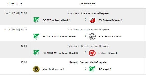Es geht wieder los
