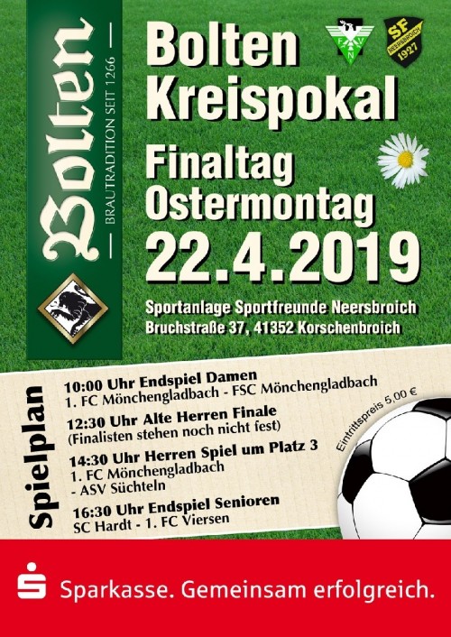 Kreis-Endspieltag im Bolten-Kreispokal 2018/19