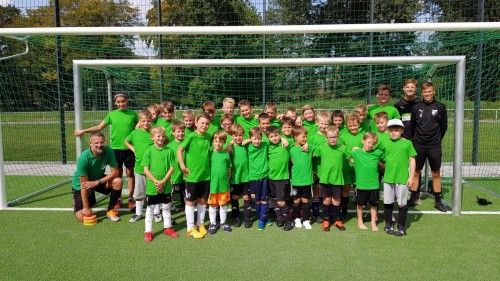 Sommerwetter und viel Spaß beim 20. SC Hardt SoccerCamp