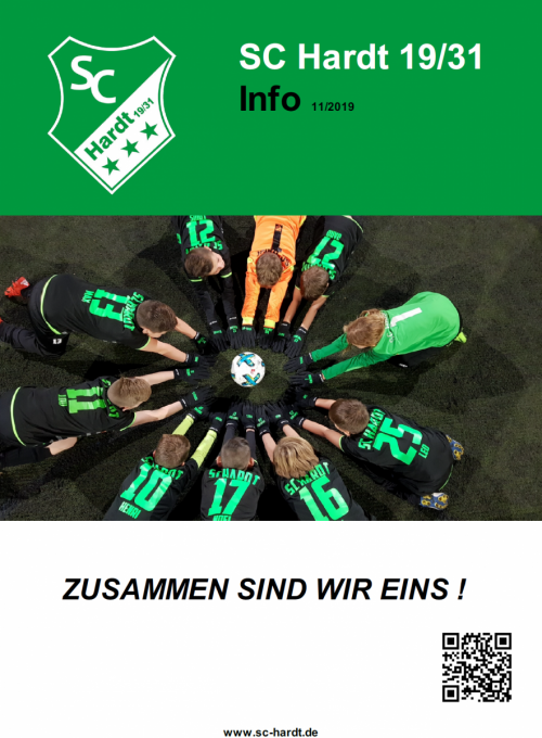 +++ Breaking News +++ Neue Vereinszeitung ist da +++