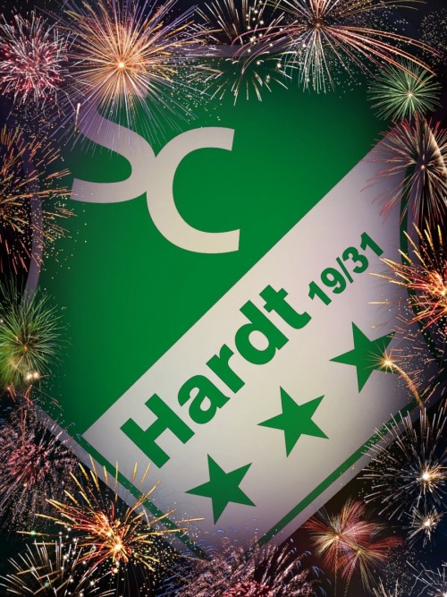 Der SC Hardt wünscht allen ein frohes + gesundes neues Jahr