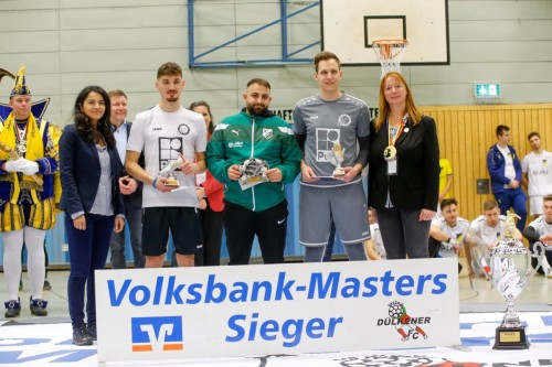 Unser Star Okan Cavus wird bester Spieler beim Hallenmasters