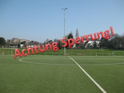 Sportanlagen weiterhin gesperrt