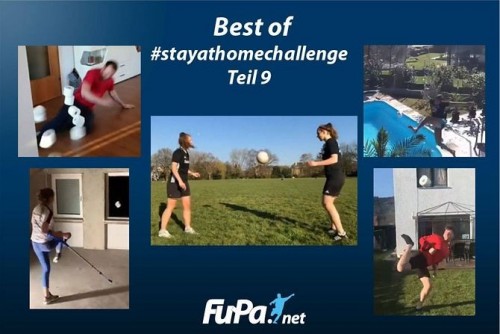 #stayathomechallenge: Welches Team-Video ist das Beste?