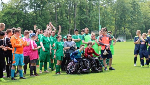 Unsere Fussballfreunde hatten sehr viel Spaß beim großen FVN-Inklusionstag 2022