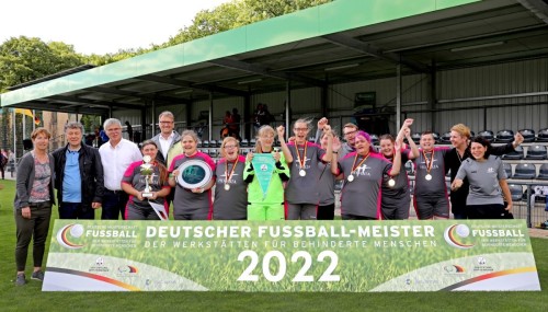 Wir gratulieren Hephata Werkstätten Mönchengladbach zur deutschen Meisterschaft