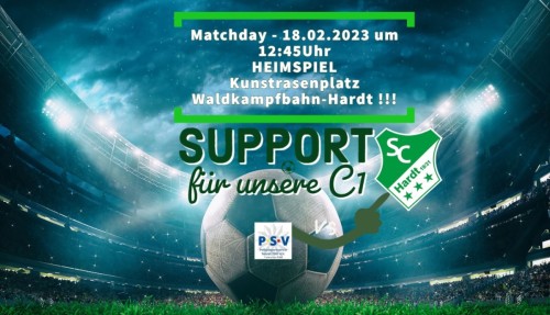 Matchday -> HEIMSPIEL gegen den PSV NEUSS! Wir brauchen euch !!!