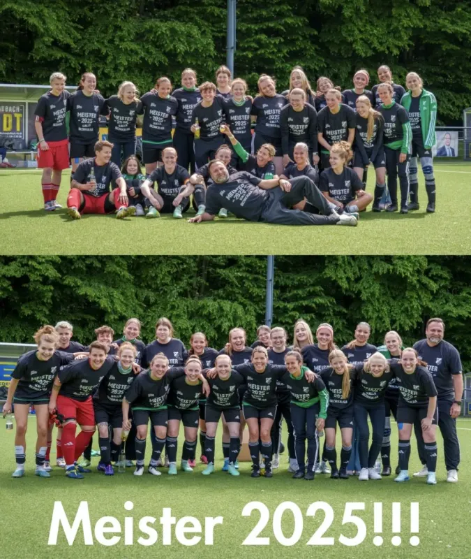2. Frauenmannschaft feiert Meisterschaft