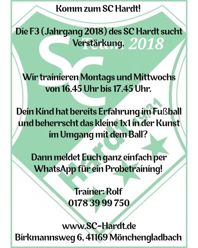 Fußball. Freunde. Teamgeist.