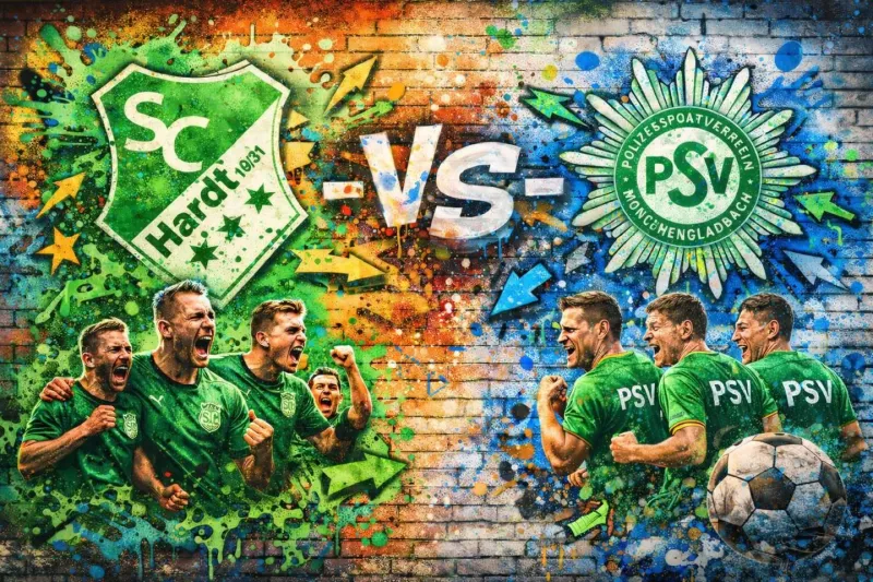 Erste Mannschaft: Freundschaftsspiel gegen den Polizei SV Mönchengladbach