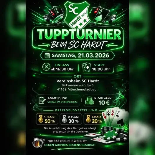 TUPPTURNIER 2.0 BEIM SC HARDT