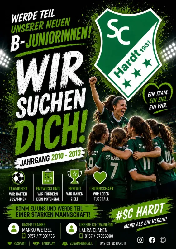 Wir suchen dich
