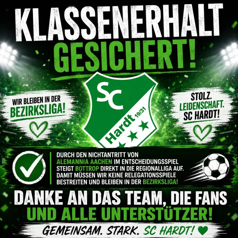 💚 KLASSENERHALT GESICHERT! 💚