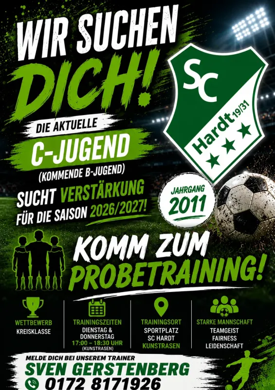 ⚽️ Jahrgang 2011 aufgepasst! ⚽️