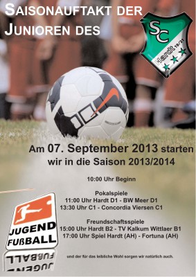 Saisonauftakt der Jugend