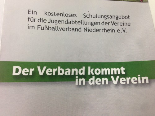 DFB Training in drei Modulen