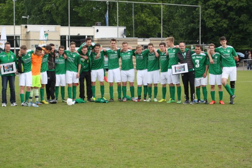 B Jugend spielt Niederrheinquali