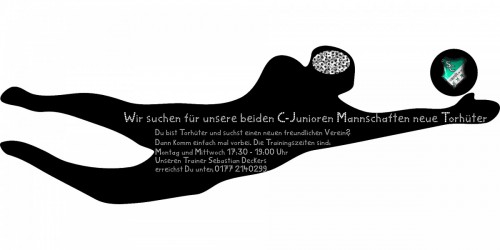 Wir suchen für unsere C-Junioren Mannschaft einen Torhüter