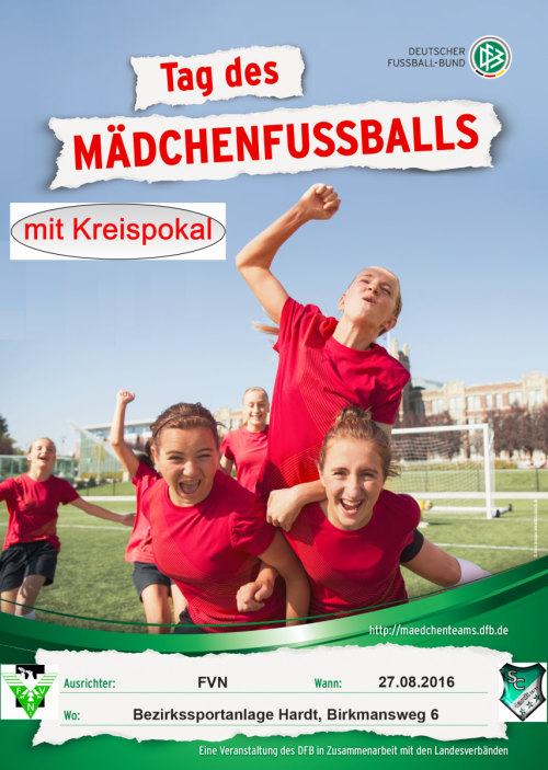 Tag des Mädchenfußballs mit Kreispokal beim SC Hardt