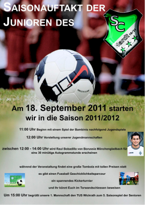 Saisonstart 2011/2012 der Junioren