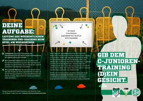 Wir suchen Co-Trainer für unsere C2-Junioren Mannschaft