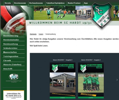 Neue Vereinszeitung ist da