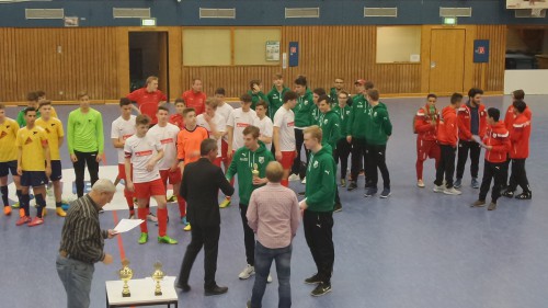 B-Junioren werden Dritter bei der Hallenstadtmeisterschaft