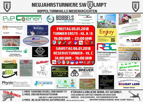 Turniere unserer 2. und 3. Mannschaft in Elmpt