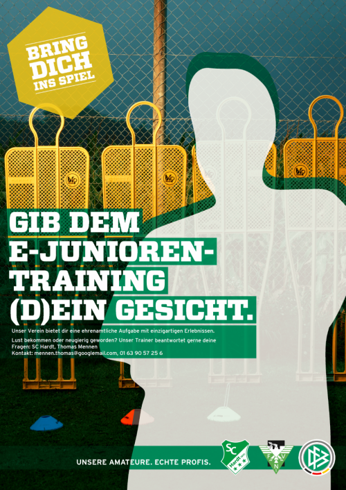 Trainer/Trainerin für unsere E1-Junioren (2007er) gesucht