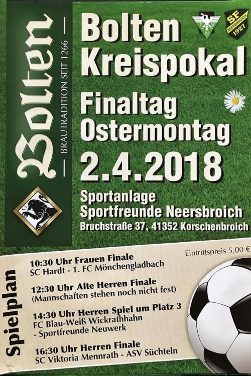 SC Hardt Frauen erneut im Kreispokal Finale
