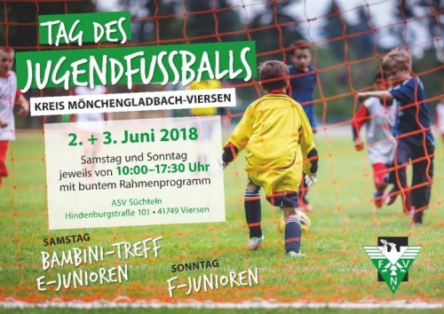 4 Mannschaften beim Tag des Jugendfußballs 2018