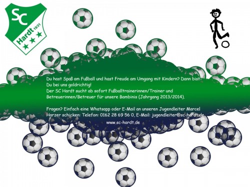 Bambini Trainer/in gesucht