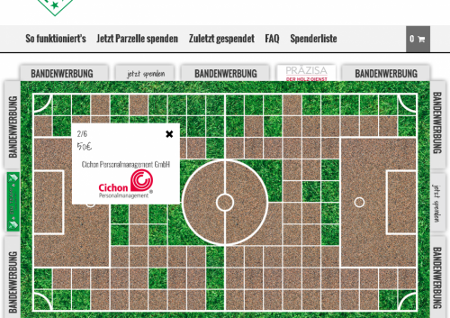Cichon Personalmanagement GmbH spendet 4 Parzellen