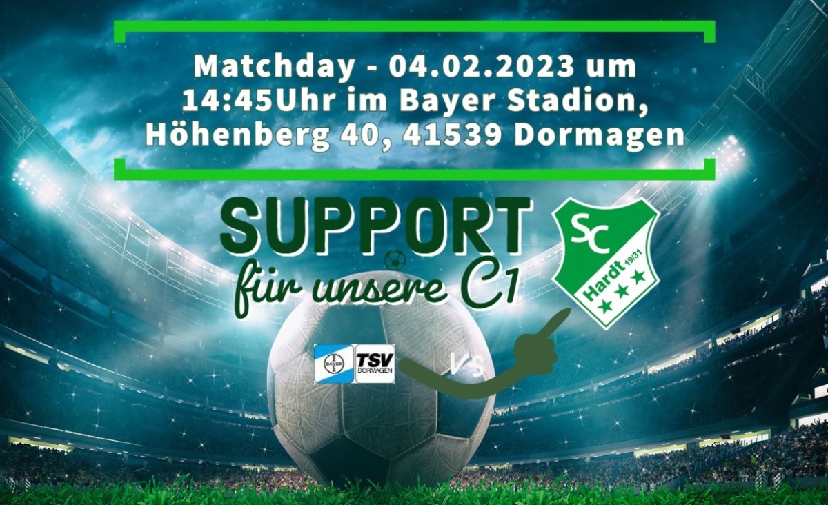 SUPPORT für unsere C1 am kommenden Samstag (Auswärtspiel) !!!