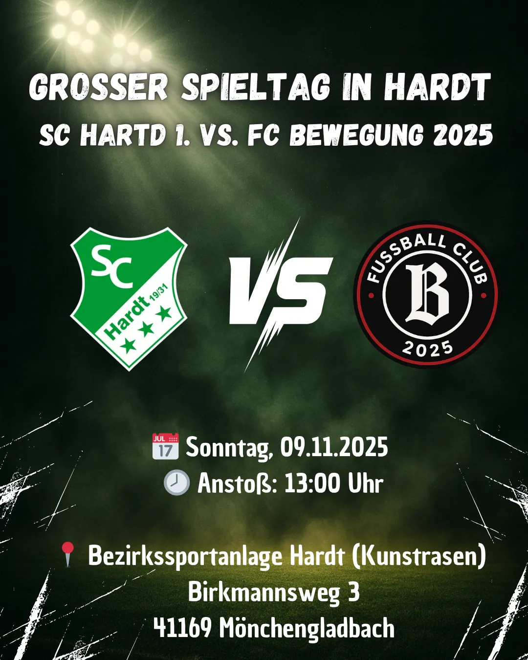 💥 GROSSER SPIELTAG IN HARDT 💥