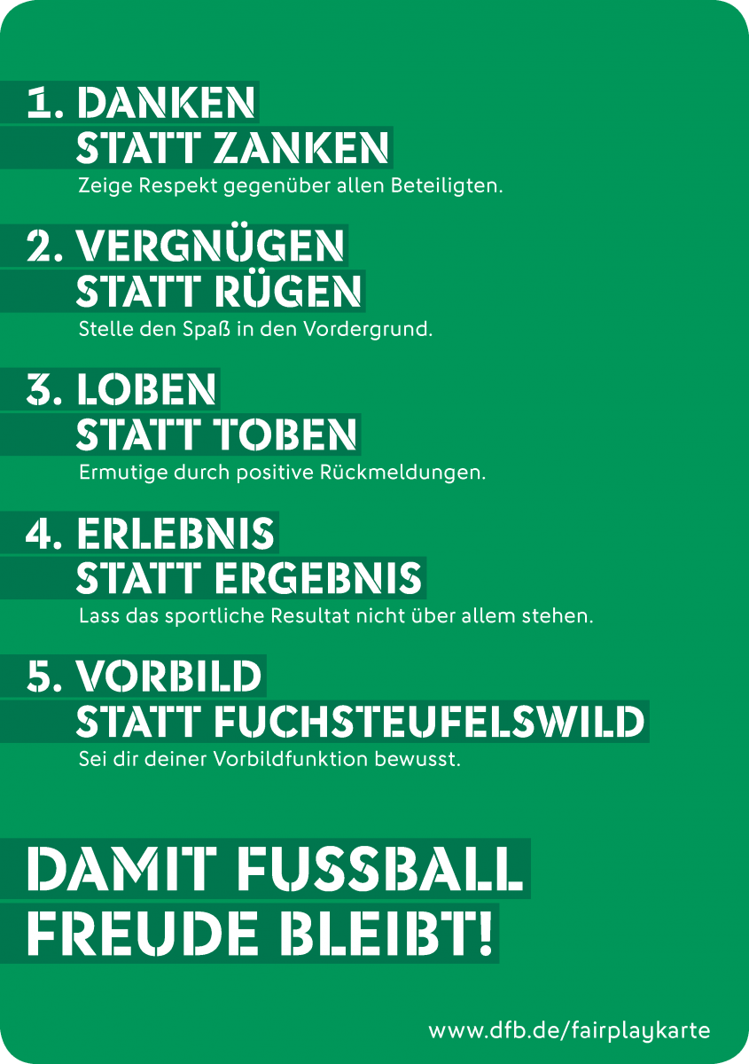 Fair-Play-Tage in Deutschland!