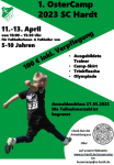 Das 1. Ostercamp in Hardt! Schnell sein lohnt sich, checkt die Anmeldung hier: