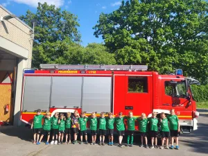 Training bei der Feuerwehr