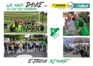 E1 feiert Meisterschaft.