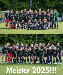 2. Frauenmannschaft feiert Meisterschaft