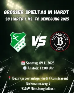 💥 GROSSER SPIELTAG IN HARDT 💥