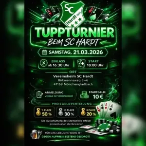 TUPPTURNIER 2.0 BEIM SC HARDT