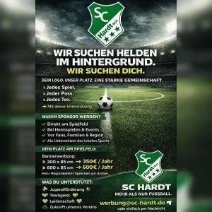 WIR SUCHEN HELDEN IM HINTERGRUND!