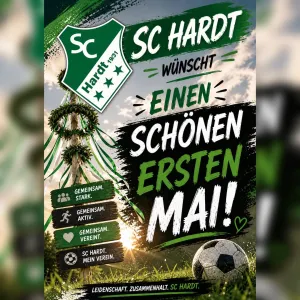 Der SC Hardt wünscht allen einen schönen 1. Mai!