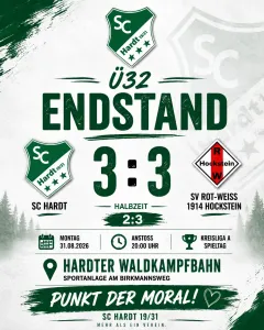Was für ein Fußballabend unserer Ü32